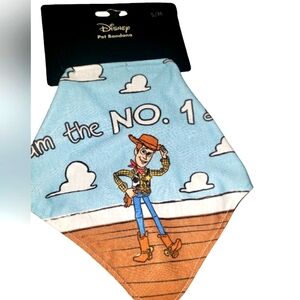 TOY STORY PET BANDANA SMALL/MEDIUM REVERSIBLE NWT.